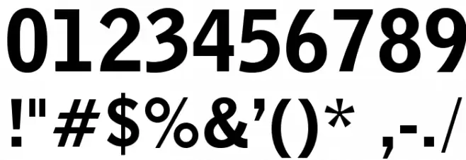 BENETOpti-Black Fuentes OTROS CHARS