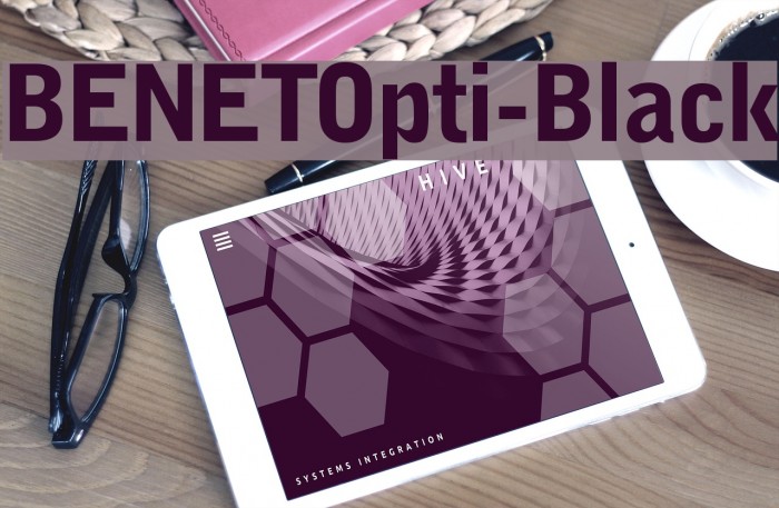 BENETOpti-Black Font examples