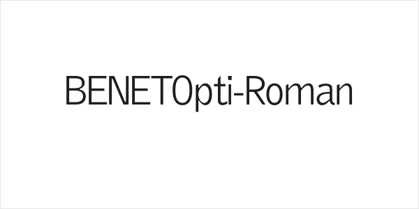 BENETOpti-Roman Logo