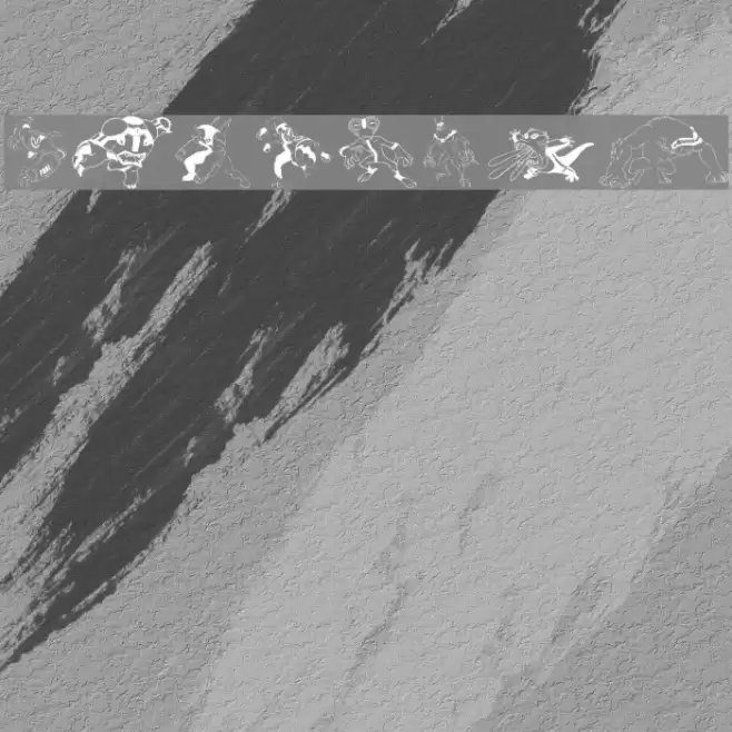 BENS ALIENS Font examples