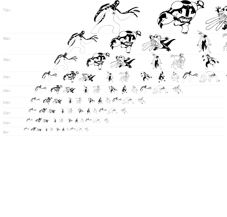 BENS ALIENS Waterfall