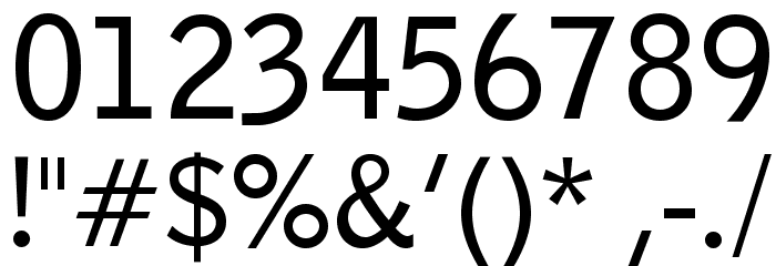 BENetOpti-Bold Font Alte caractere