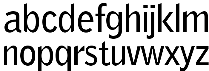 BENetOpti-Bold Font Litere mici