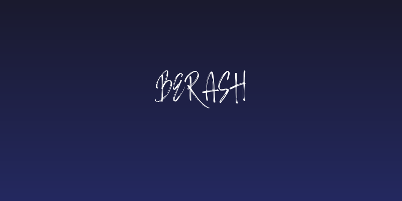 BERASH Social Header