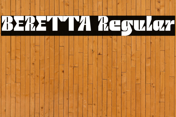 BERETTA Regular Example 1