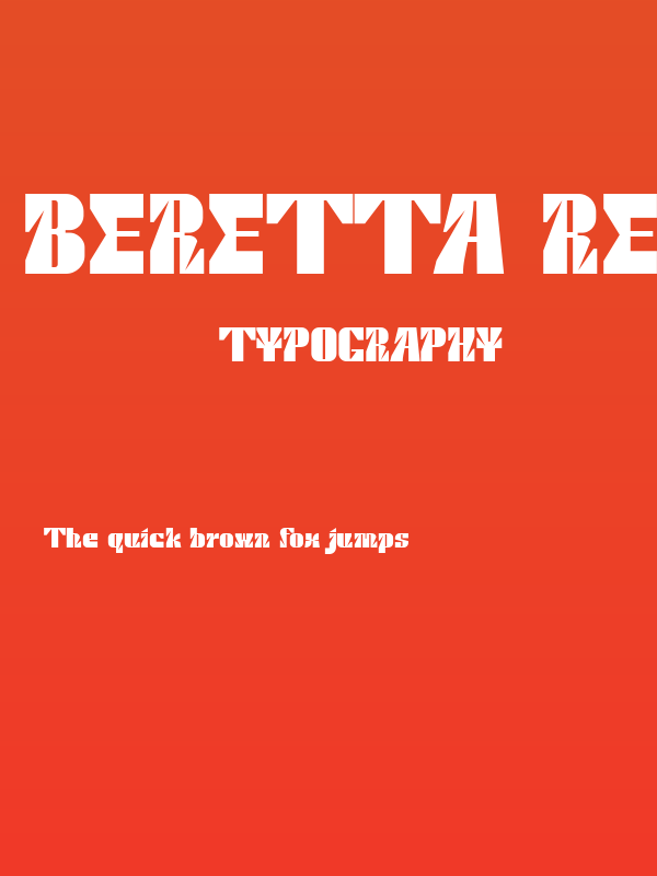 BERETTA Regular Poster