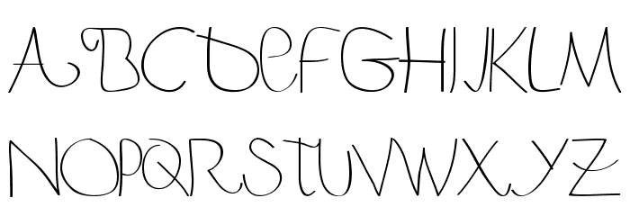 BERGERBERGER 1234567890 Light Font LOWERCASE