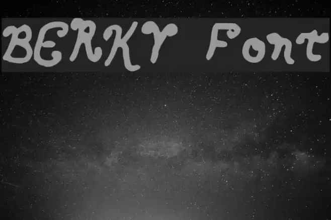 BERKY Fonte examples