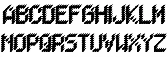 BERLIN REDRAIN Regular Schriftart Groß
