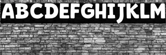 BERNARD WACKER フォント examples