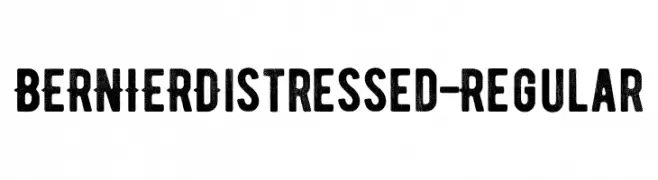 BERNIERDistressed-Regular  नि: शुल्क फ़ॉन्ट्स डाउनलोड