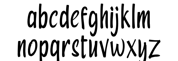 BESAR Font LOWERCASE
