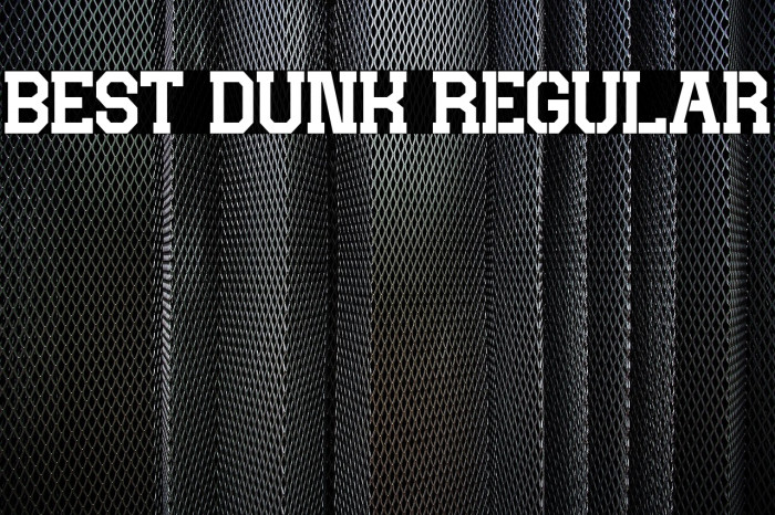 BEST DUNK Regular Example 3