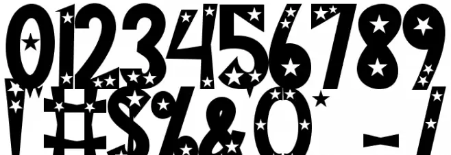 BEST HERO Font OTHER CHARS