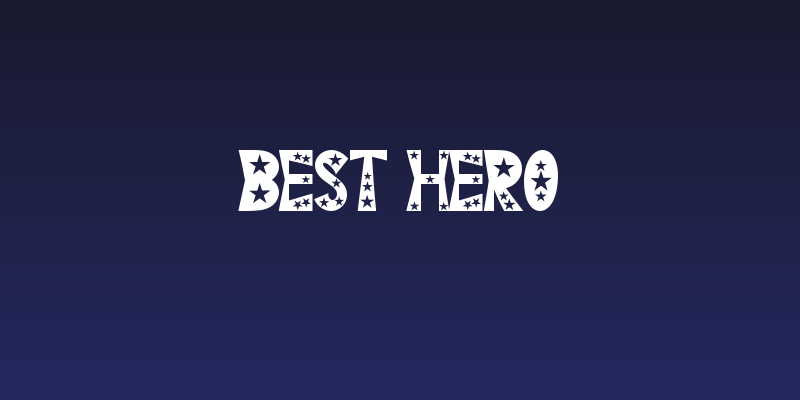 BEST HERO Social Header