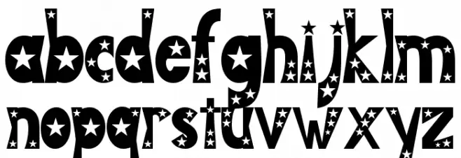 BEST HERO Font LOWERCASE