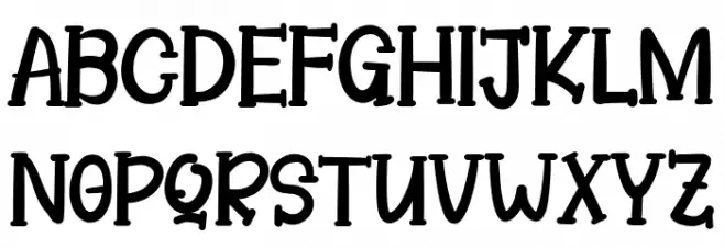 BETROLY Шрифта ВЕРХНИЙ