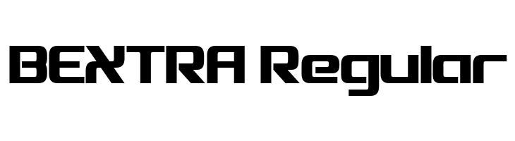 BEXTRA Regular  नि: शुल्क फ़ॉन्ट्स डाउनलोड