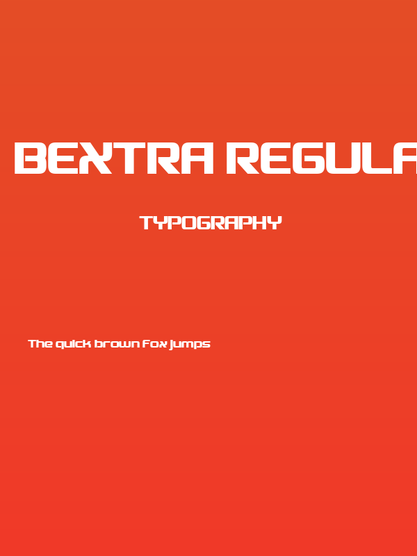 BEXTRA Regular Poster