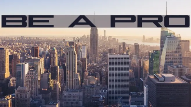 Be A Pro Example 2