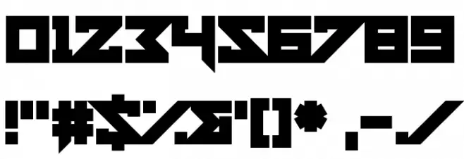 Be A St. Font OTHER CHARS