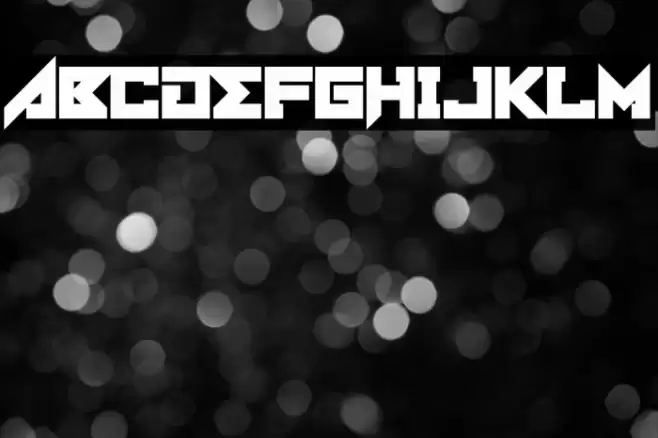 Be A St. Font examples