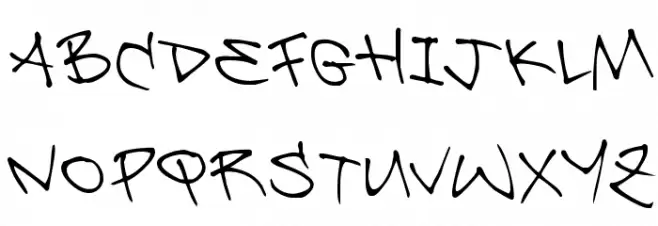 Be Aggressive 字体 小写