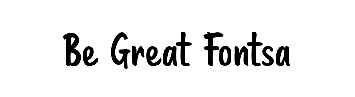 Be Great Fontsa  Free Fonts Download