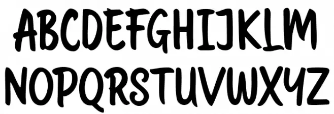 Be Great Fontsa Schriftart Groß
