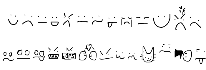 Be Happy Font LOWERCASE