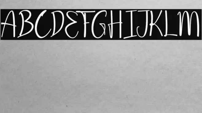 Be Hodakga Font examples