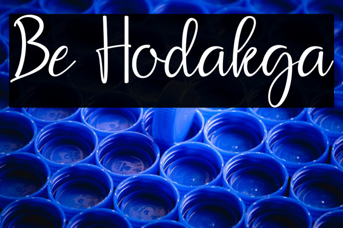 Be Hodakga Example 2