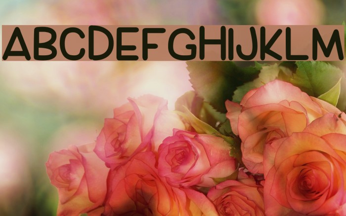 Be Kind To The Earth Font examples