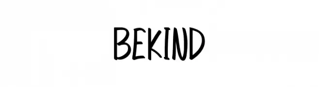 Be Kind  Descarca Fonturi Gratis