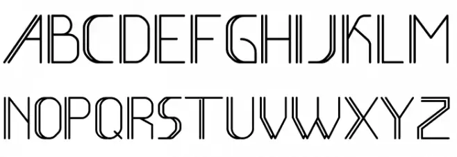 Be Lati Regular Schriftart Groß