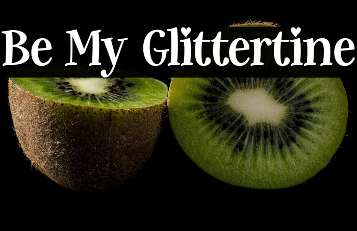 Be My Glittertine Example 3