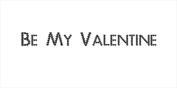 Be My Valentine Logo