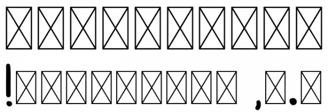 Be Simply Font OTHER CHARS