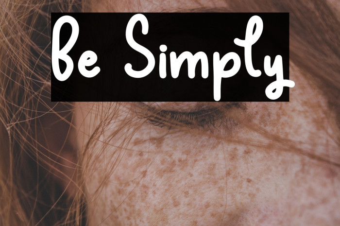 Be Simply Example 1