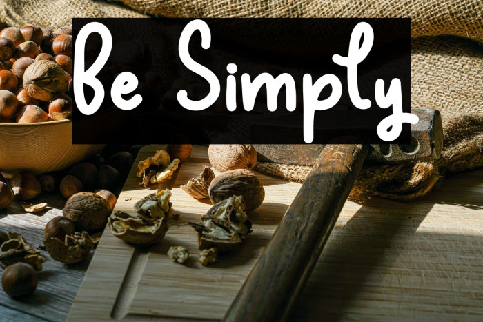 Be Simply Example 3