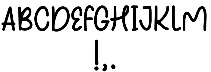 Be Smile Font OTHER CHARS
