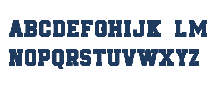 Be True To Your School II Solid Lowercase