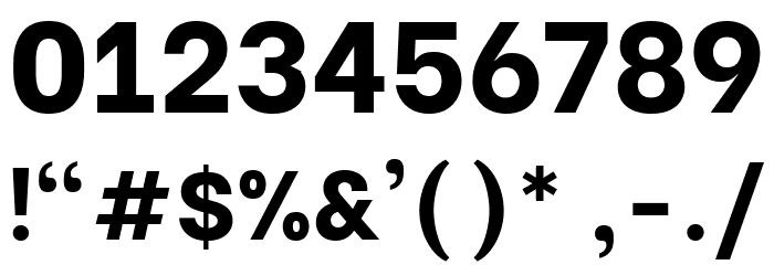 Be Vietnam ExtraBold Font OTHER CHARS