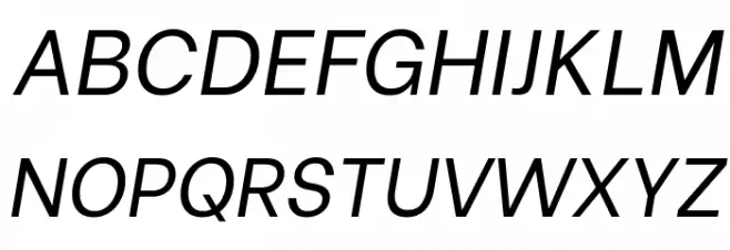 Be Vietnam Italic Polices MAJUSCULES