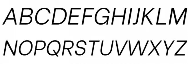 Be Vietnam Light Italic Шрифта ВЕРХНИЙ