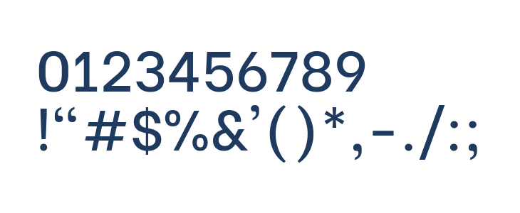 Be Vietnam Medium Other Characters