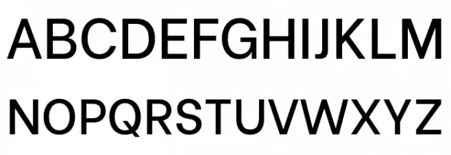 Be Vietnam Medium Font Litere mari