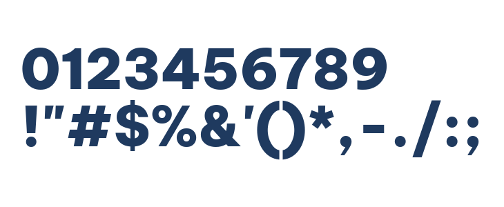 Be Vietnam Pro Black Other Characters