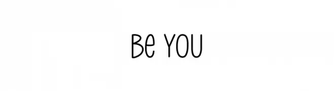 Be You  font caratteri gratis