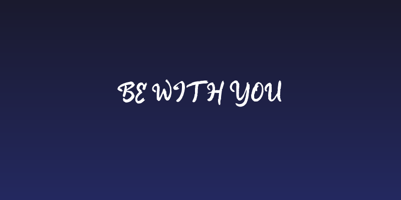 Be with You Social Header